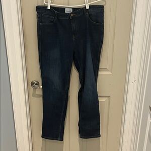 Women's DUER Mid-Rise Dark Wash Performance Denim Jeans - Dark Blue